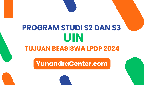 UIN Tujuan Beasiswa LPDP 2024 Program S2 dan S3